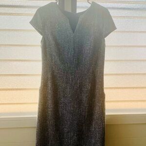 Banana Republic Classic Navy Tweed Mini Dress